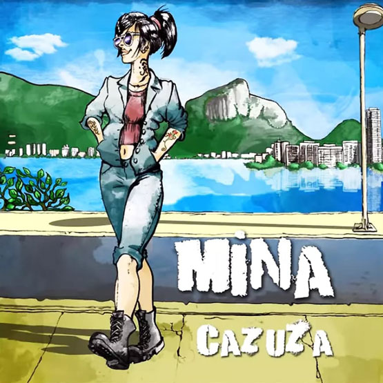 Capa do single Mina, de Cazuza
