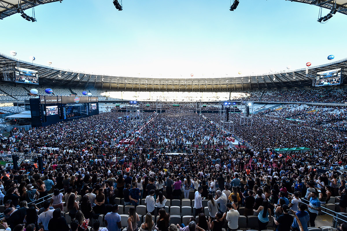 Mineirão, em BH, divulga agenda de shows para 2022