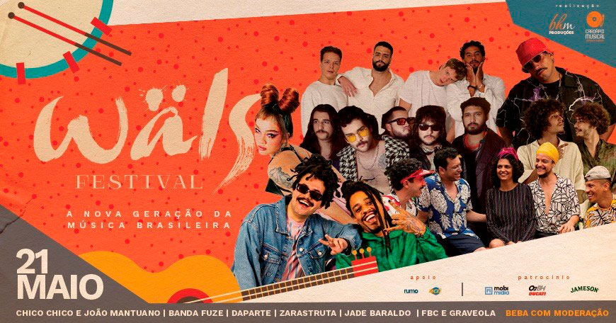 Wals Festival reúne a nova geração da música brasileira em BH