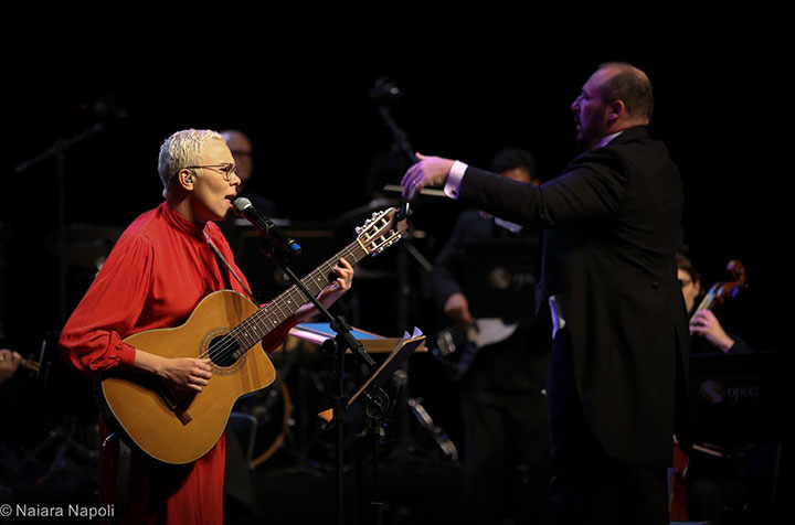 Maria Gadú e Orquestra Opus se unem para noite de sucessos em BH