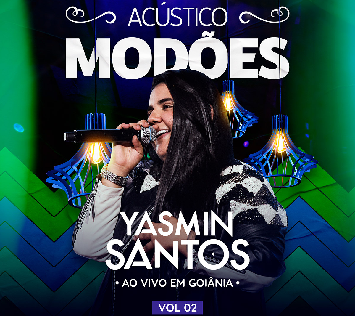 EP Acústico Modões Vol.2, de Yasmin Santos, dá sequência ao projeto Ao Vivo em Goiânia