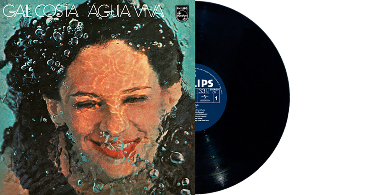 Álbum Água Viva, de Gal Costa, é relançado em vinil