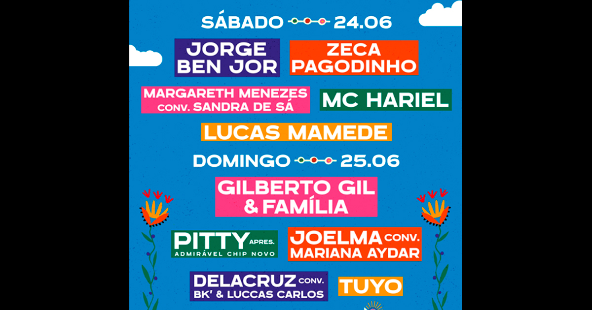 Festival Turá, de São Paulo, abre a venda de ingressos por dia de evento