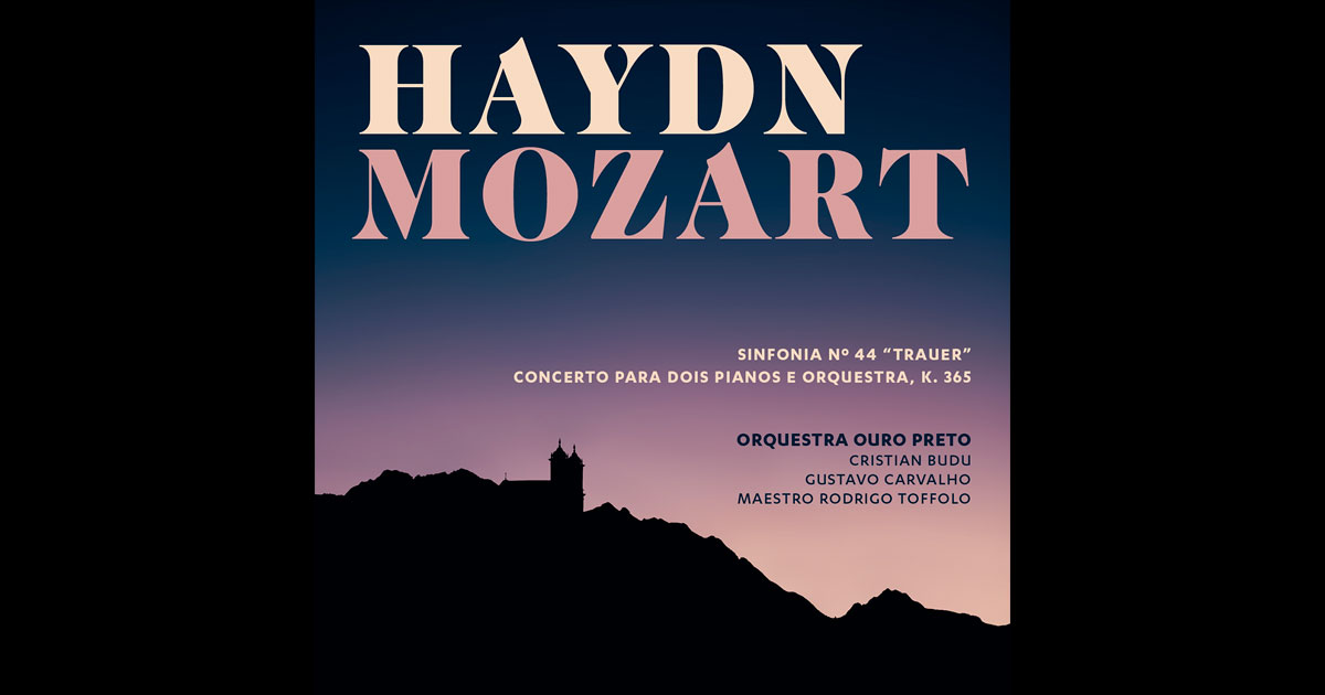 Orquestra Ouro Preto lança álbum dedicado a Haydn e Mozart