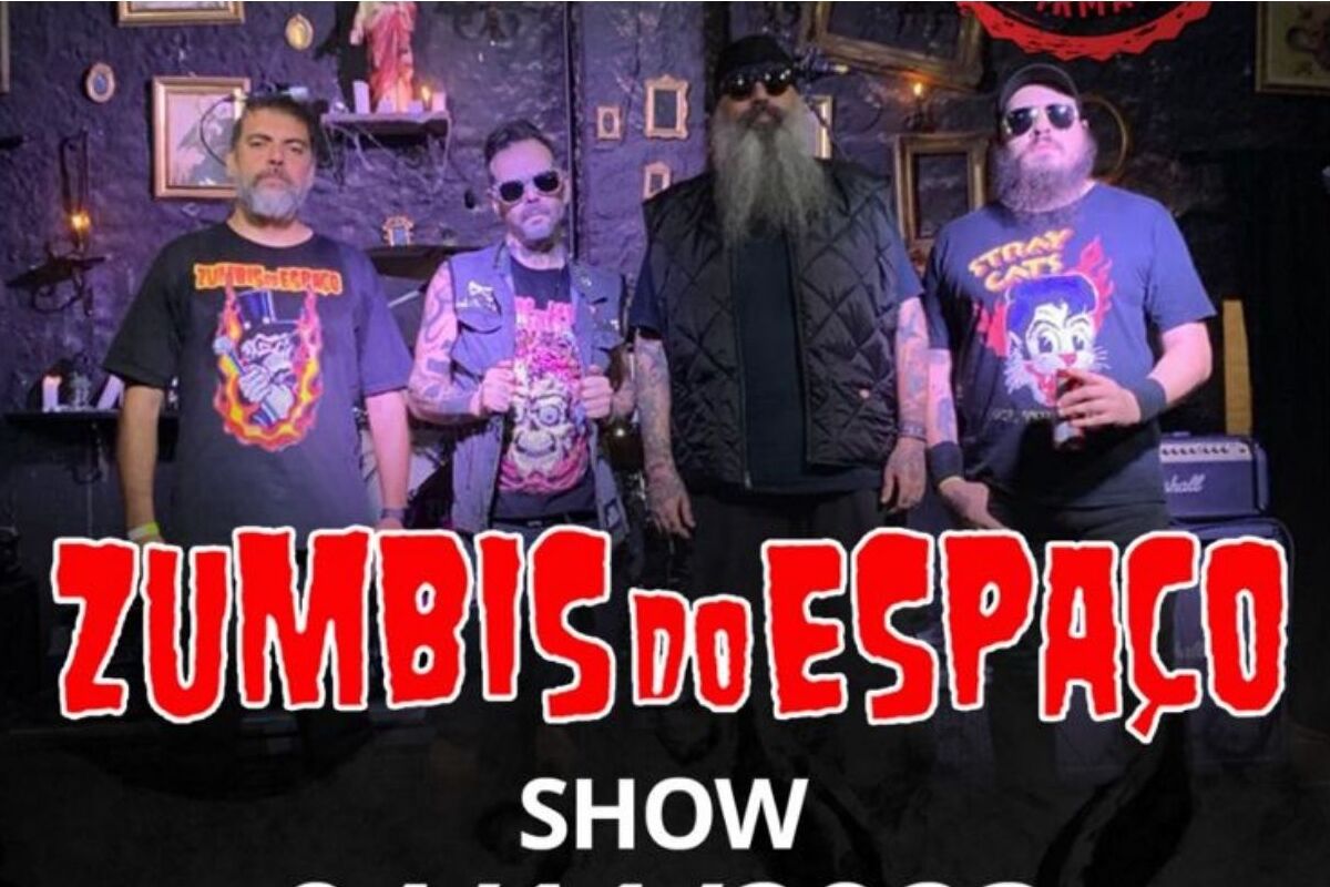 Prepare-se para o Horror Punk! Banda Zumbis do Espaço Confirmada na Horror Expo em São Paulo